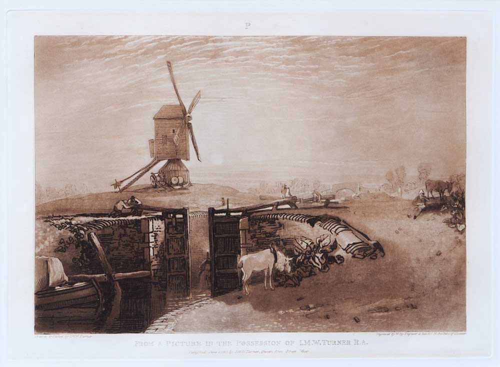 J M W Turner Windmill and Lock – Goldmark