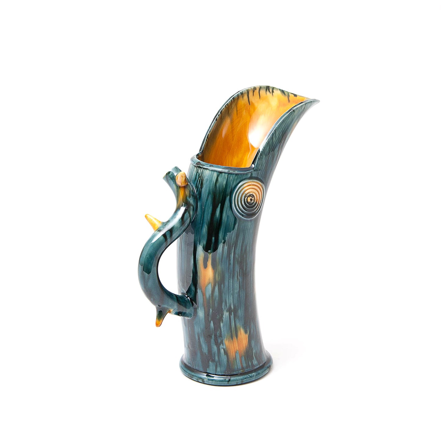 Small Extruded Jug with Thorn Handle