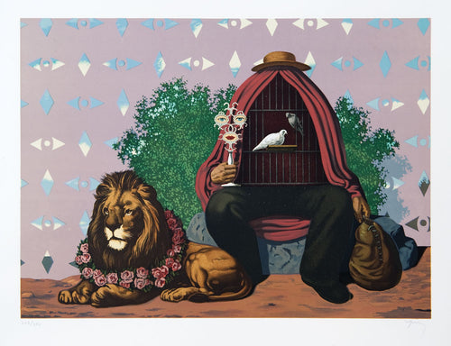 Deux Tourterelles, dans la Chaude Pénombre de Leur Maison...