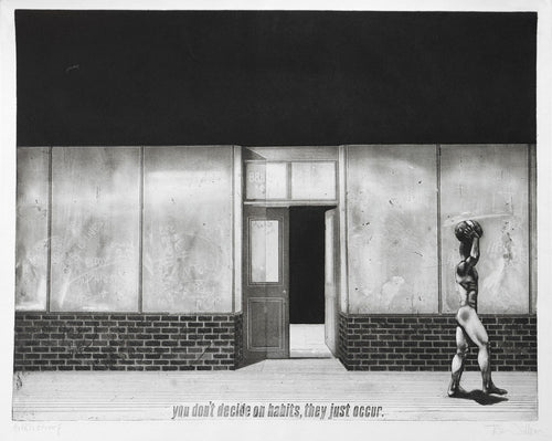 You don't decide on habits, they just occur